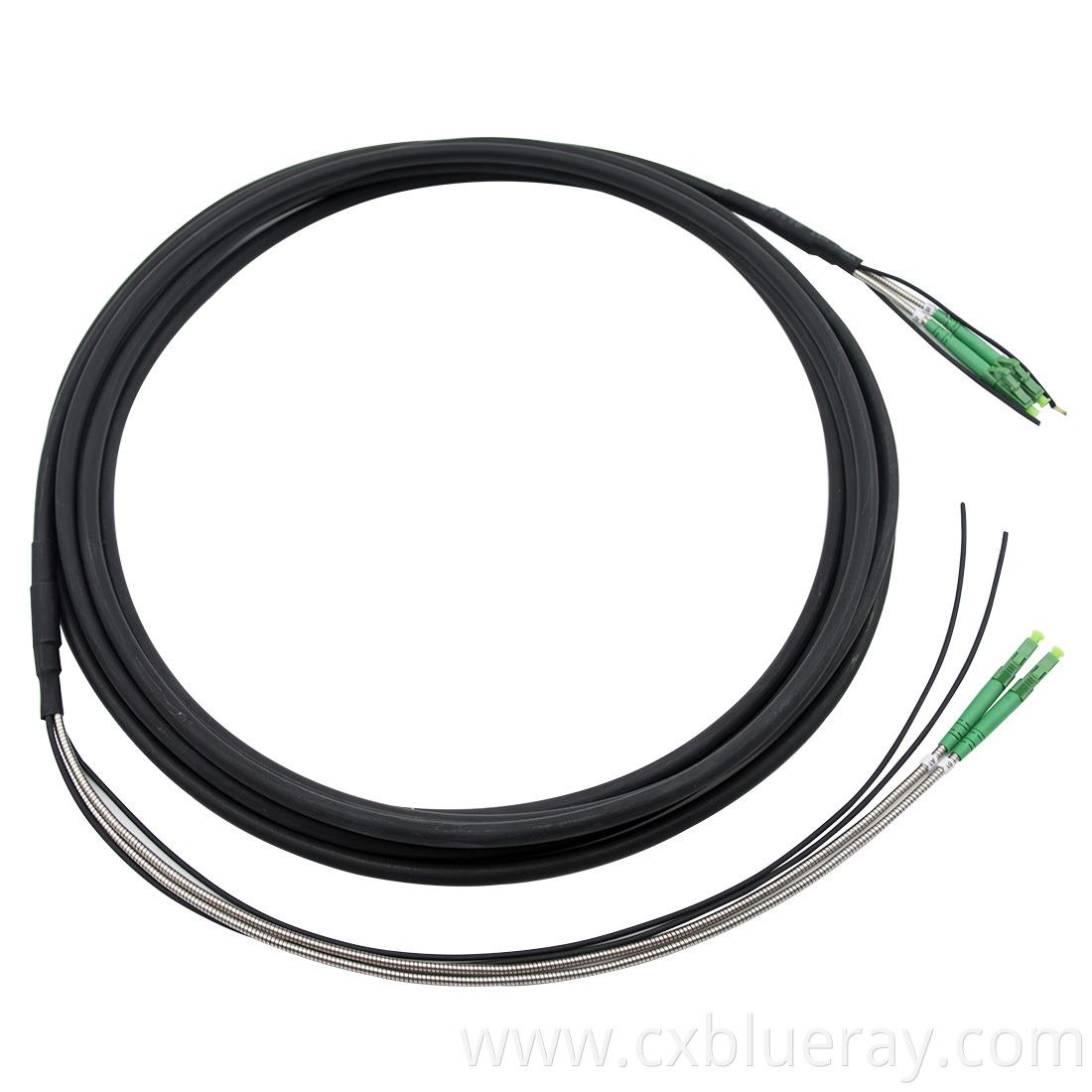 Outdoor 4 Core Fiber Optic Cable
